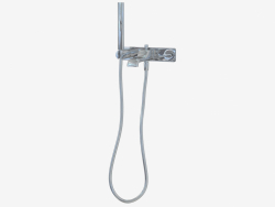 Hidden bath set with spout, mixer and hand shower Noke (NK3290)