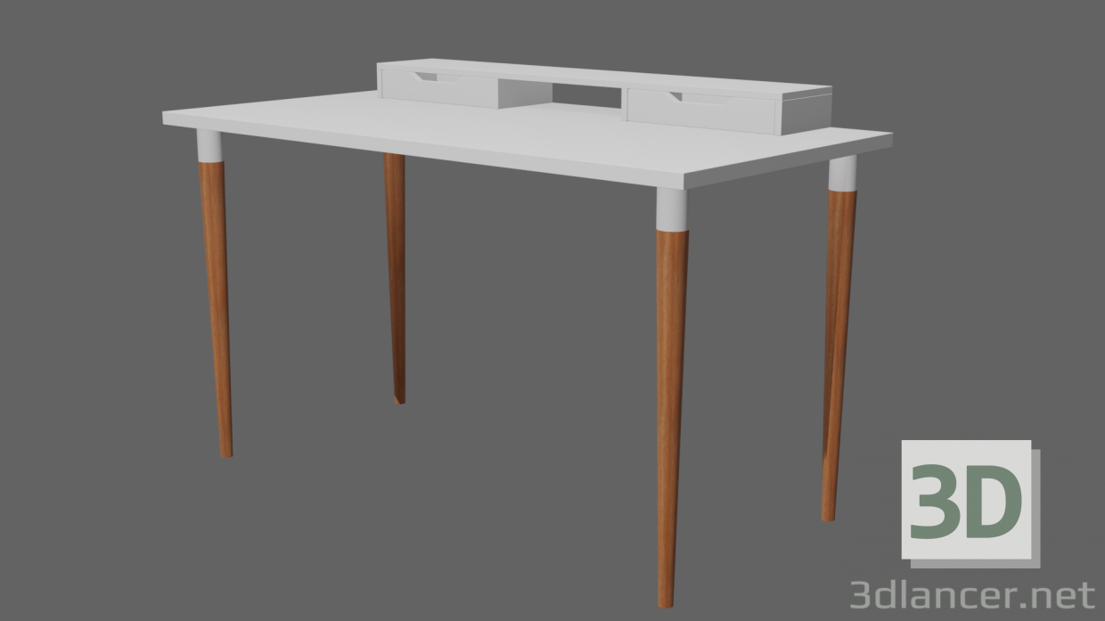 3d model Table LINNMON / HILVER - preview