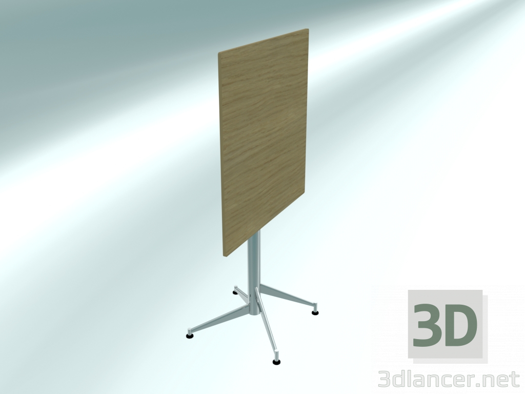 3D Modell Klappbarer Stehtisch SELTZ groß hoch (90X90 H110 gefaltet) - Vorschau