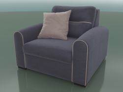 Fauteuil Sky avec mécanisme de couchage pliable (1070 x 1100 x 890, 107SK-110-AA)