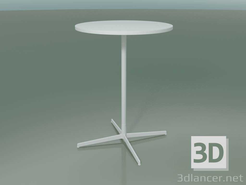 3d model Round table 5523, 5543 (H 105 - Ø 79 cm, White, V12) - preview