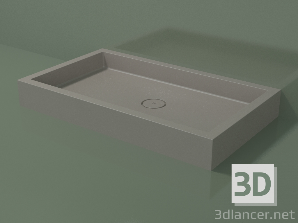 3d model Shower tray Alto (30UA0111, Clay C37, 120x70 cm) - preview