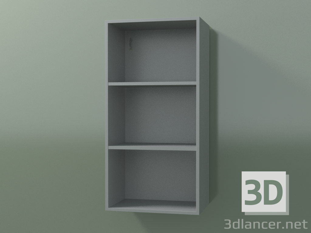 3d модель Пенал навісний (8DUBBC01, Silver Gray C35, L 36, P 24, H 72 cm) – превью