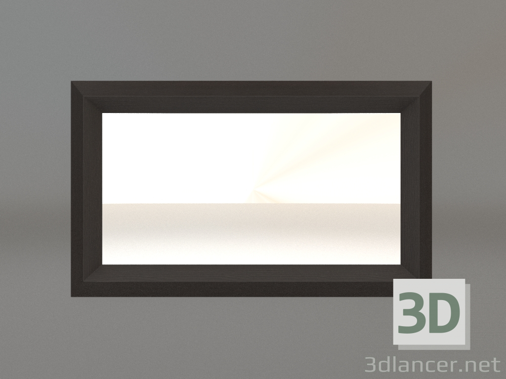 modèle 3D Miroir ZL 06 (750x450, bois marron foncé) - preview