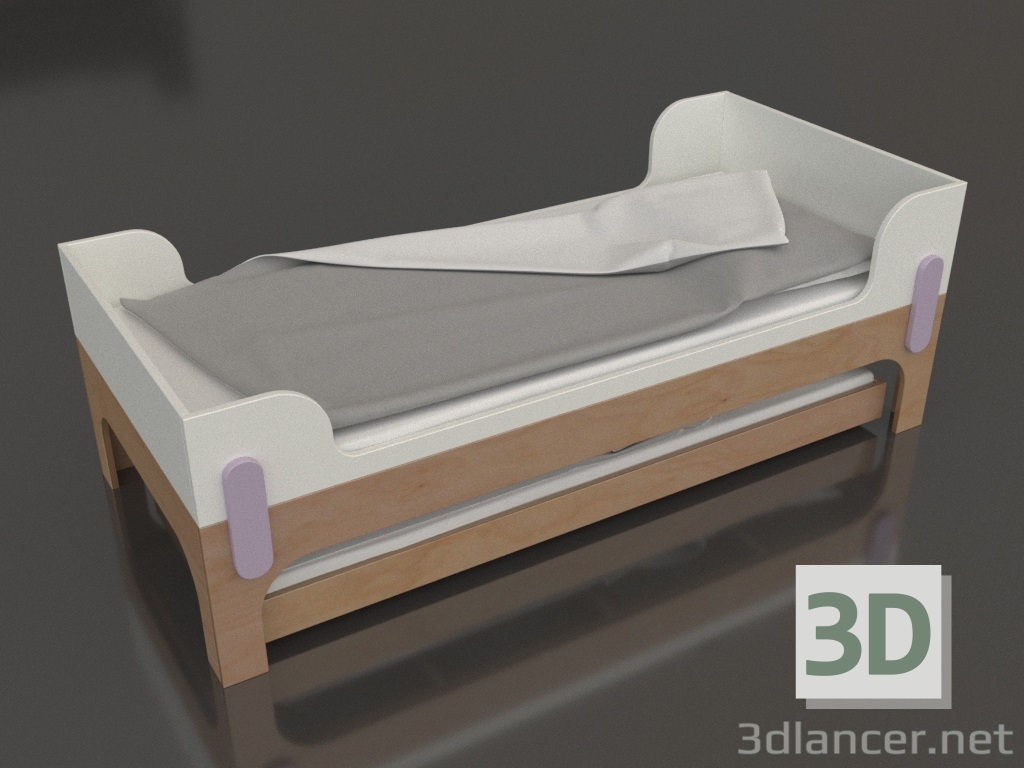 modello 3D Letto TUNE Z (BRTZA1) - anteprima