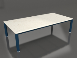 Mesa de centro 70×140 (Gris azul, DEKTON Danae)