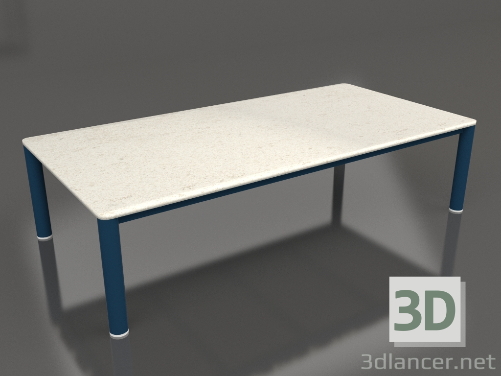 3d модель Стіл журнальний 70×140 (Grey blue, DEKTON Danae) – превью