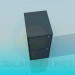 3d model Austere cupboard - preview