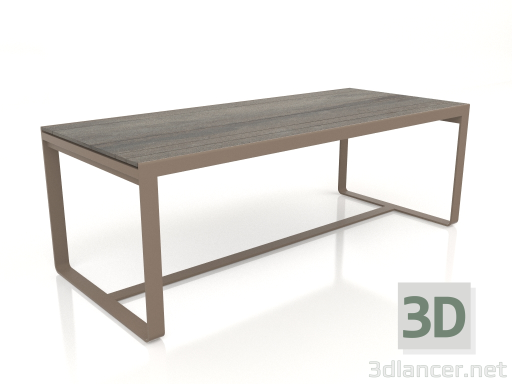 3D Modell Esstisch 210 (DEKTON Radium, Bronze) - Vorschau