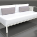 3d model Sofa module, section 1 right (Agate gray) - preview