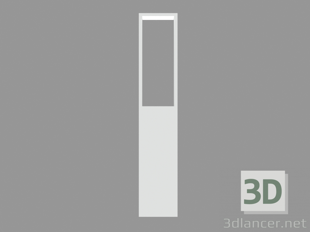 modello 3D Colonna luminosa COOL SQUARE LONGBOLLARD (S7295W) - anteprima