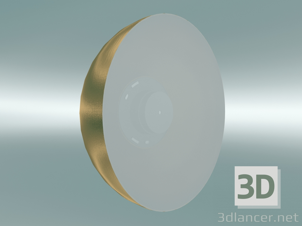 3d model Lámpara de pared Passepartout (JH12, Ø28cm, H 12.5cm, Oro) - vista previa