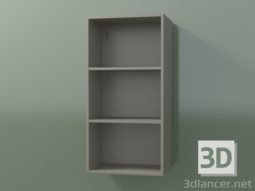 3d model Wall tall cabinet (8DUBBC01, Clay C37, L 36, P 24, H 72 cm) - preview