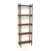 3d model Rack ST 02 (600x200x1720, madera marrón claro) - vista previa