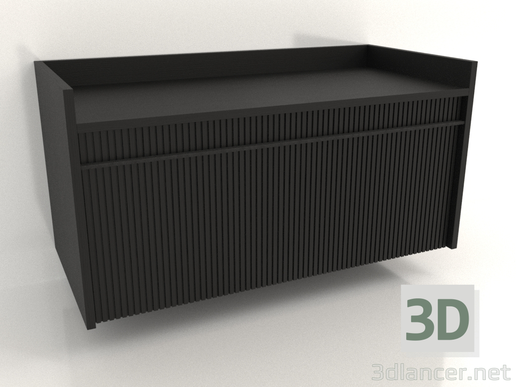 3d model Wall cabinet TM 11 (1065x500x540, wood black) - preview