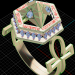 modèle 3D de Bague Piramis acheter - rendu