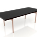 3d model Mesa de comedor (Negro, DEKTON Domoos) - vista previa