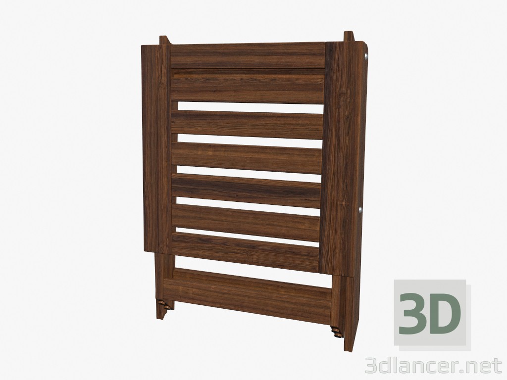 3d model Taburete plegable de doblado - vista previa