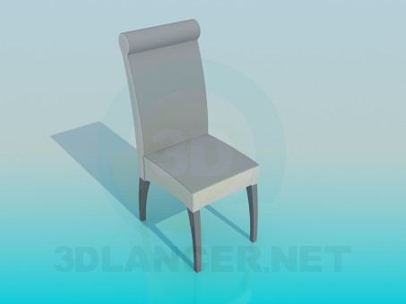 modello 3D Sedia - anteprima