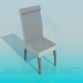 modello 3D Sedia - anteprima