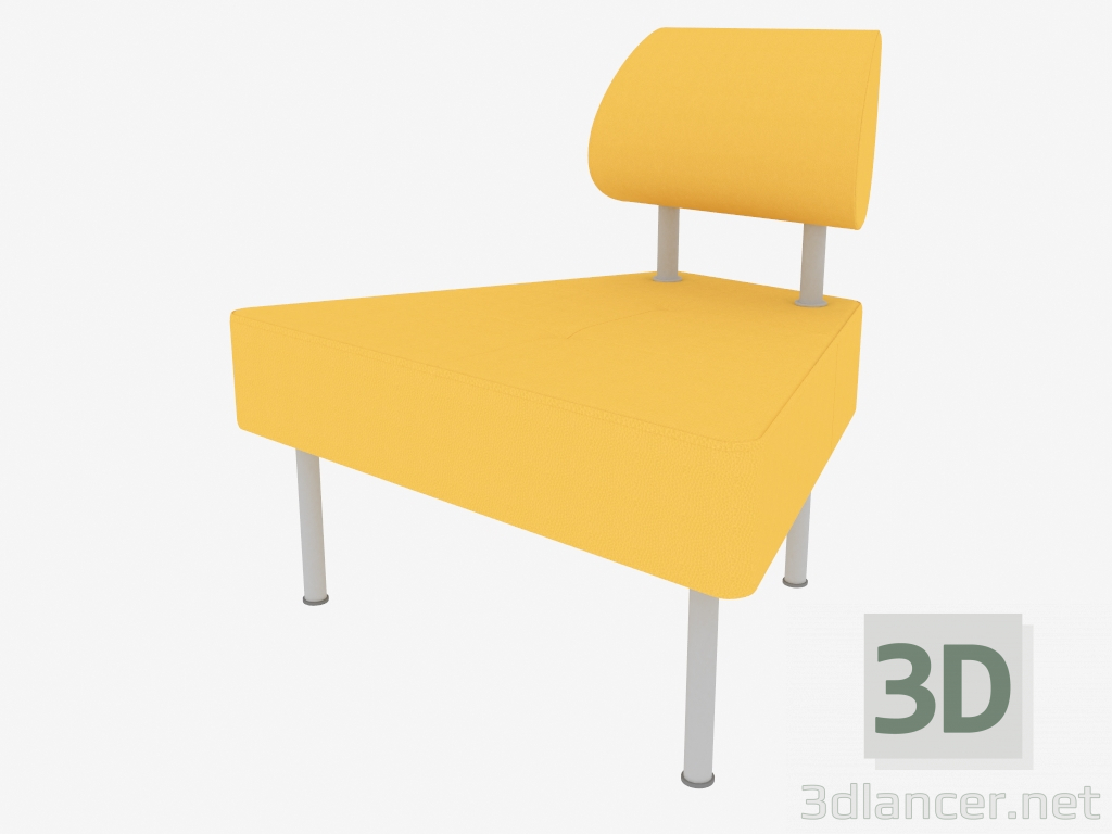 modèle 3D Fauteuil Kare (22) - preview