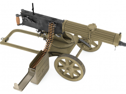 Maxim machine gun