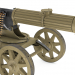 3d model Maxim machine gun - preview