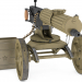 3d model Maxim machine gun - preview