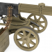 3d model Maxim machine gun - preview