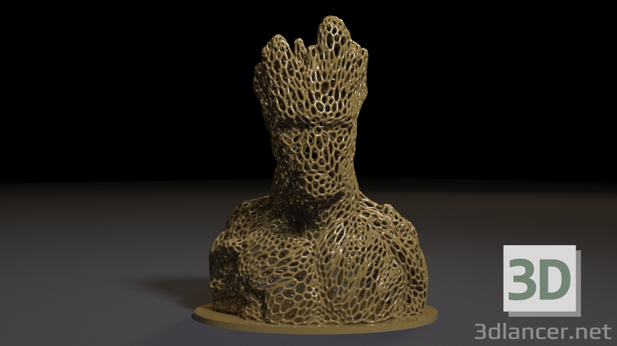 modèle 3D de Groot acheter - rendu