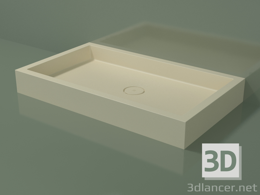 3D modeli Duş teknesi Alto (30UA0111, Bone C39, 120x70 cm) - önizleme