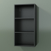 3d model Wall tall cabinet (8DUBBC01, Deep Nocturne C38, L 36, P 24, H 72 cm) - preview