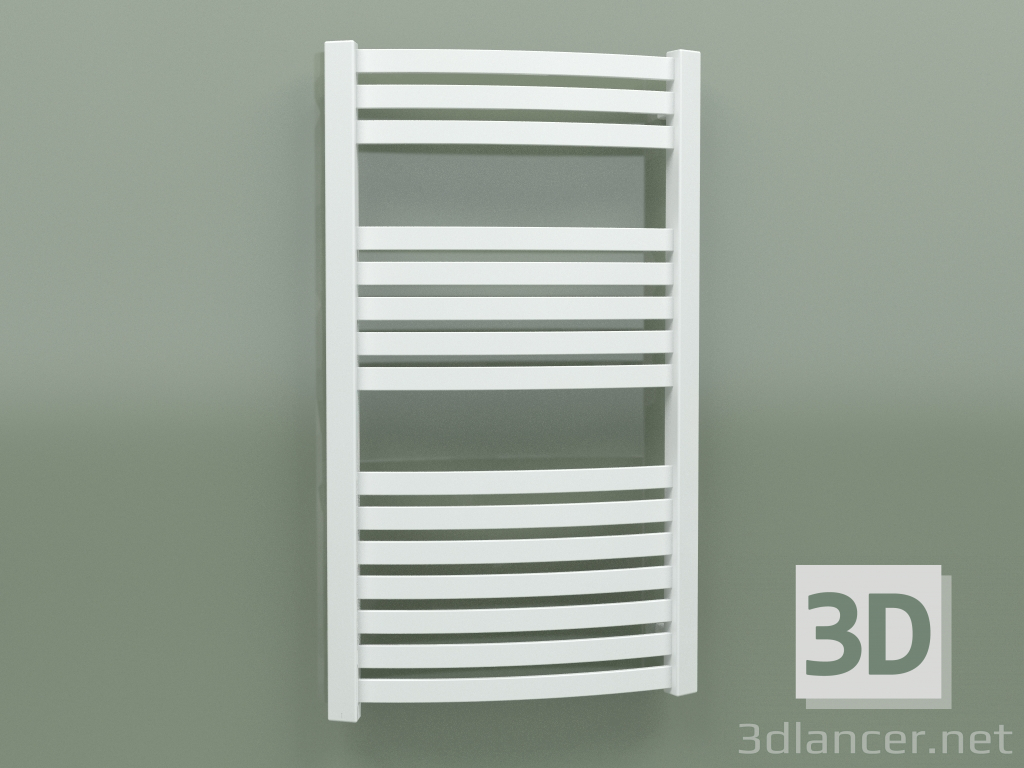 3d model Barra de toalla con calefacción Dexter One (WGDEN086050-S1, 860х500 mm) - vista previa