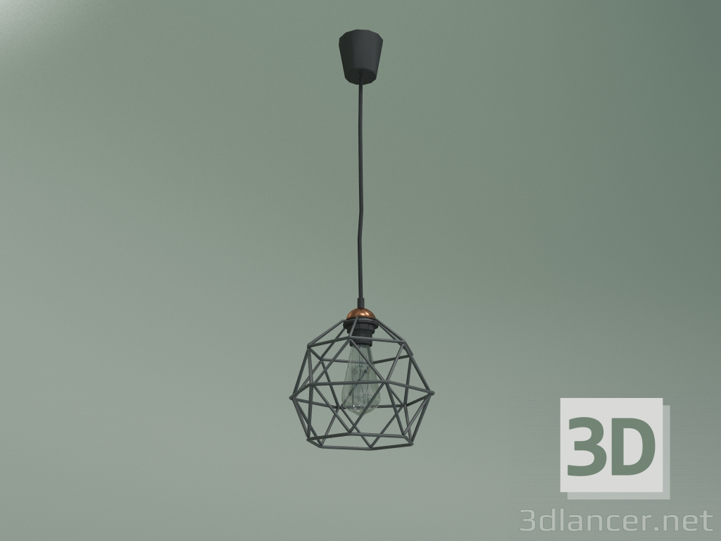 Modelo 3d Lâmpada pendente 1638 Galaxy 1 - preview