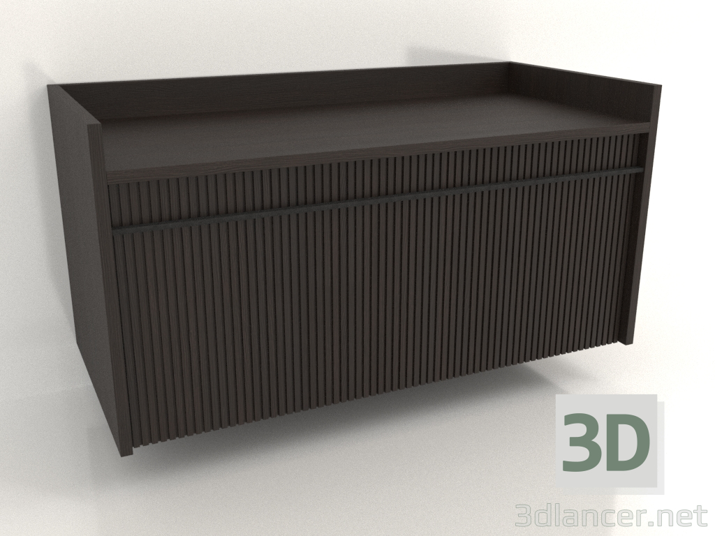 3d model Wall cabinet TM 11 (1065x500x540, wood brown dark) - preview