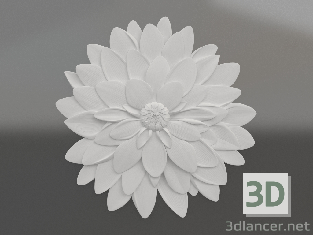 Modelo 3d Baixo-relevo Perfume da natureza - preview