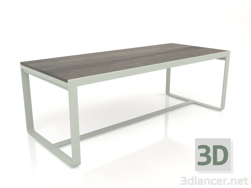 3d модель Стіл обідній 210 (DEKTON Radium, Cement grey) – превью