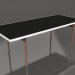 3d model Dining table (White, DEKTON Domoos) - preview