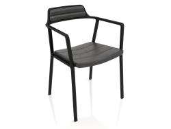 Silla VIPP451 (cuero, negro)