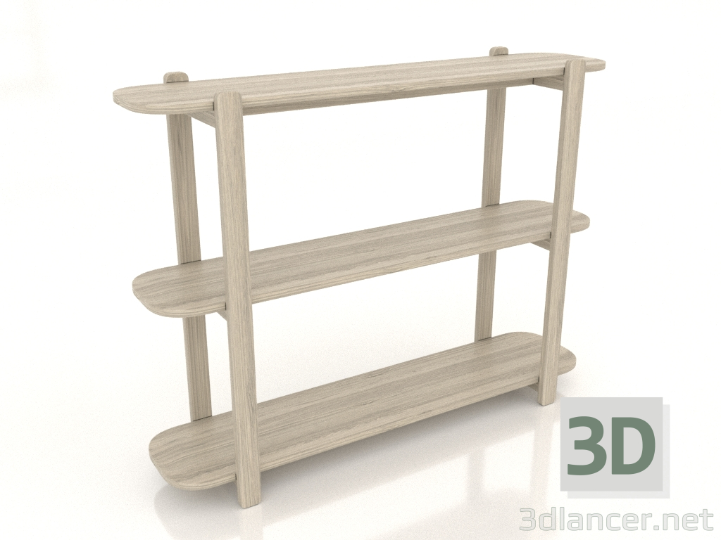 3D Modell Konsole 1200 mm (Eiche hell) - Vorschau