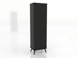Armadio 3 600x450x2000 mm (nero RAL 9005)
