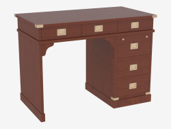 bureau dans un style nautique avec tiroirs