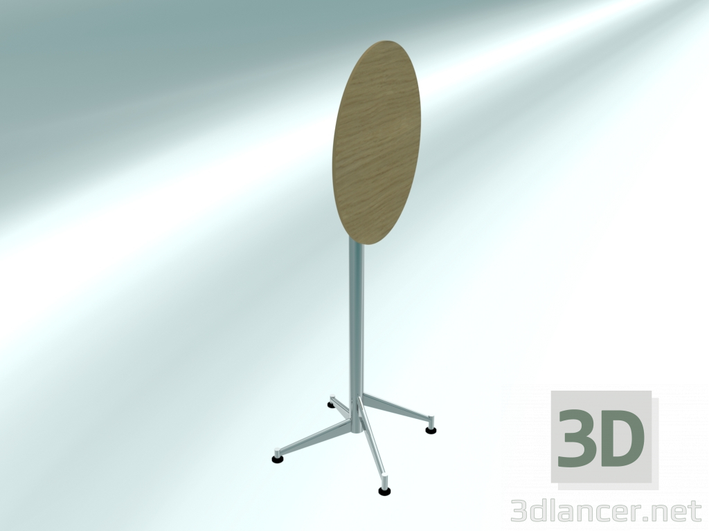 3D Modell Klappbarer Stehtisch SELTZ hoch (Ø60 H110 gefaltet) - Vorschau