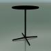 3d model Round table 5523, 5543 (H 105 - Ø 79 cm, Black, V39) - preview