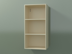 Wall tall cabinet (8DUBBC01, Bone C39, L 36, P 24, H 72 cm)