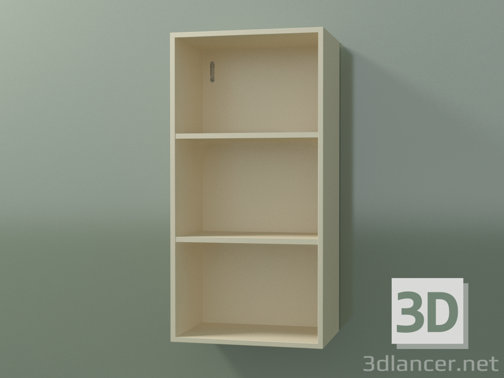 3D modeli Boy dolabı (8DUBBC01, Bone C39, L 36, P 24, H 72 cm) - önizleme