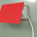 3d model Wall lamp Pivotant (red) - preview