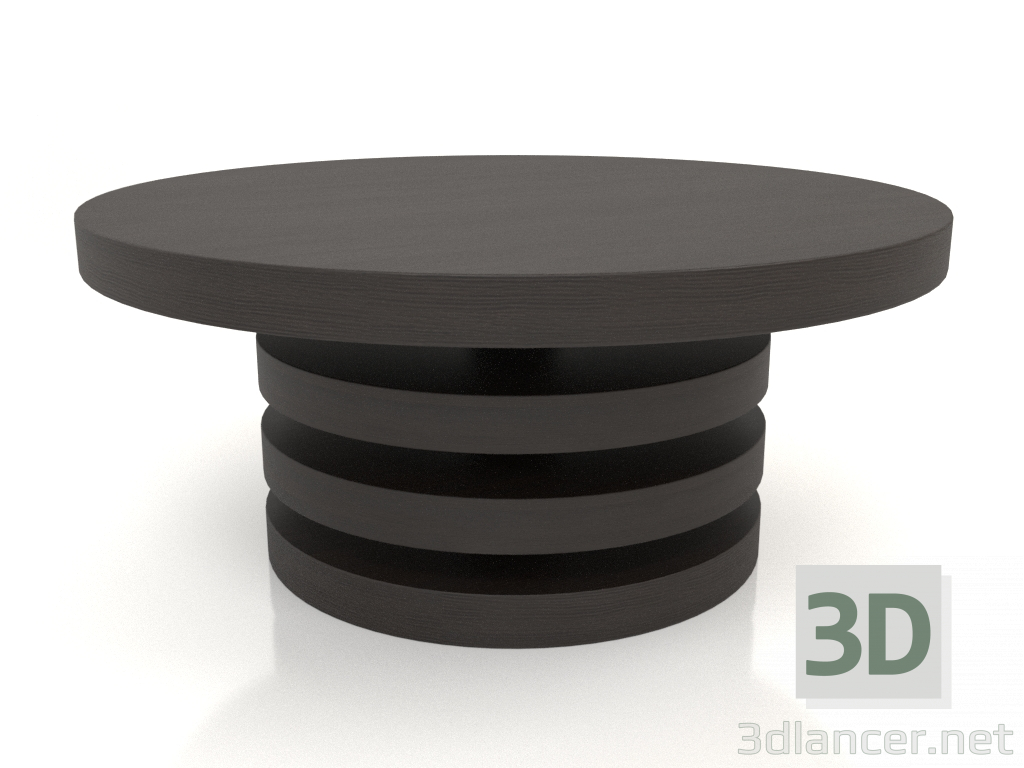 3d model Coffee table JT 04 (D=800x350, wood brown dark) - preview