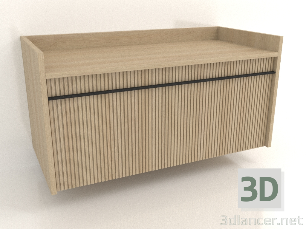 3d model Wall cabinet TM 11 (1065x500x540, wood white) - preview