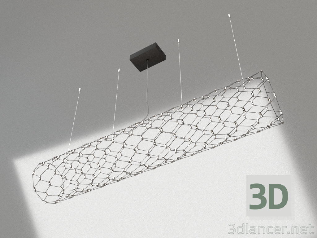 Modelo 3d Luminária pendente MOLECULE - preview